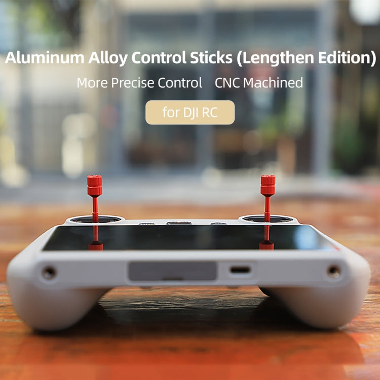 Sunnylife Remote Control Extension Joystick for DJI Mini 3 Pro RC, Sunnylife MM3-YG460  Red, Sunnylife MM3-YG460  Titanium, Sunnylife MM3-YG460 Gold