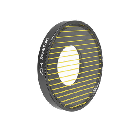 Filtro de lente Streak Drawing de JSR para DJI Osmo Action 3, Streak Gold, Streak Blue