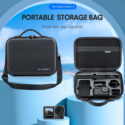 For DJI Osmo Action 3 STARTRC Camera and  Accessories Storage Case Bag