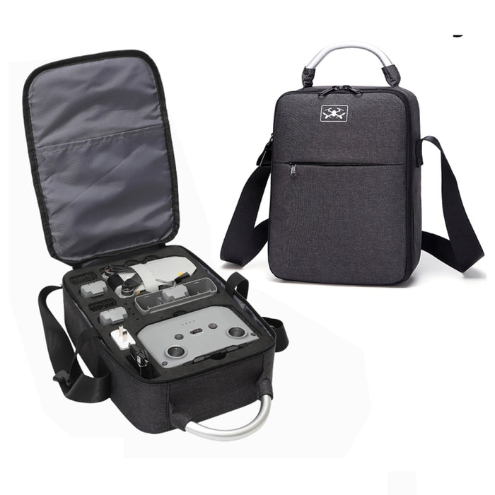 Estuche de transporte y almacenamiento para un solo hombro a prueba de golpes para DJI Mini 2 SE, tamaño: 30 x 22 x 8,5 cm, color negro