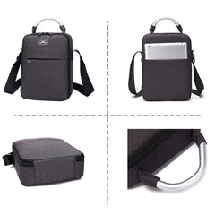 For DJI Mini 2 SE Shockproof Single Shoulder Storage Carrying Case Box Bag, Size: 30 x 22 x 8.5cm, Black