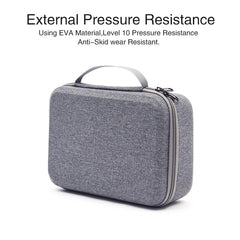 For DJI Mini 2 SE Grey Shockproof Carrying Hard Case Storage Bag, Size: 21.5 x 29.5 x 10cm, 21.5 x 29.5 x 10cm