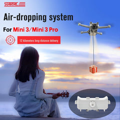 Für DJI Mini 3 / Mini 3 Pro STARTRC Air-Dropping System Werfer Parabolische Halterung, Für DJI Mini 3 / Mini 3 Pro