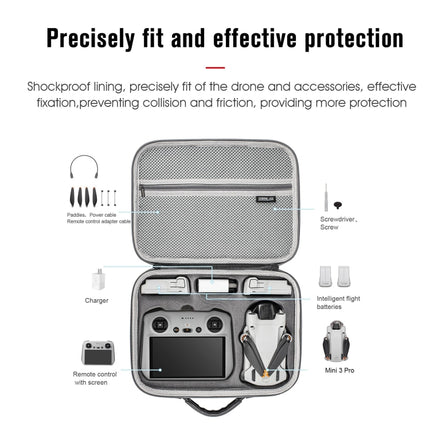 For DJI Mini 3 Pro / RC with Screen STARTRC Waterproof Shoulder Storage Bag Handbag