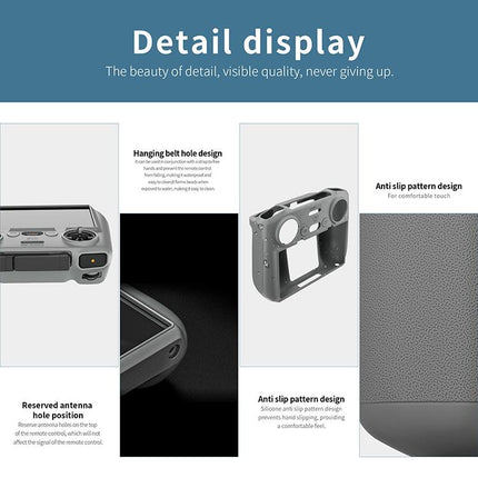 For DJI Air 3 / RC2 Remote Control STARTRC Silicone Shockproof Anti-scratch Case, For DJI Air 3 / RC2 Remote Control