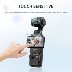 For DJI OSMO Pocket 3 STARTRC 2 in 1 Tempered Glass Lens Protector + Screen Film