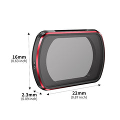 For DJI OSMO Pocket 3 STARTRC UV Lens Filter, UV