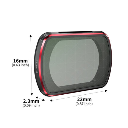 Für DJI OSMO Pocket 3 STARTRC Sternlinsenfilter, Stern