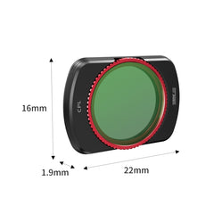 For DJI OSMO Pocket 3 STARTRC CPL Lens Filter, CPL