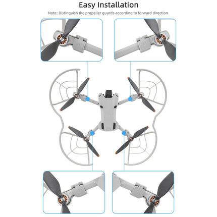 For DJI Mini 4 Pro Sunnylife N4P-KC712 Drone Propeller Protective Guard Anti-collision Ring