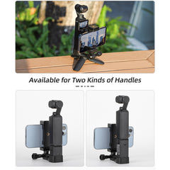 For DJI OSMO Pocket 3 Sunnylife Front Phone Holder Mount Handheld Tripod Expansion Brackets, OP3-ZJ747