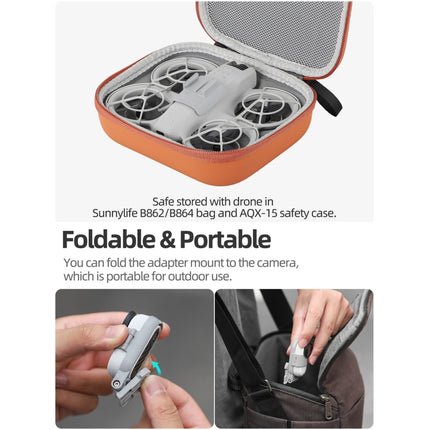 Für DJI Neo / Insta360 GO 3S / GO 3 Sunnylife Drone Erweiterungshalterung Action Kamerahalter Adapter, für DJI Neo / Insta360 GO 3S / GO 3