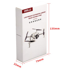 For DJI Mini 4 Pro STARTRC Heightened Landing Gear Training Rack, For DJI Mini 4 Pro