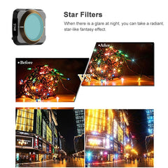 JSR Drone STAR Effect Lens Filter for DJI MAVIC Air 2, STAR Effect