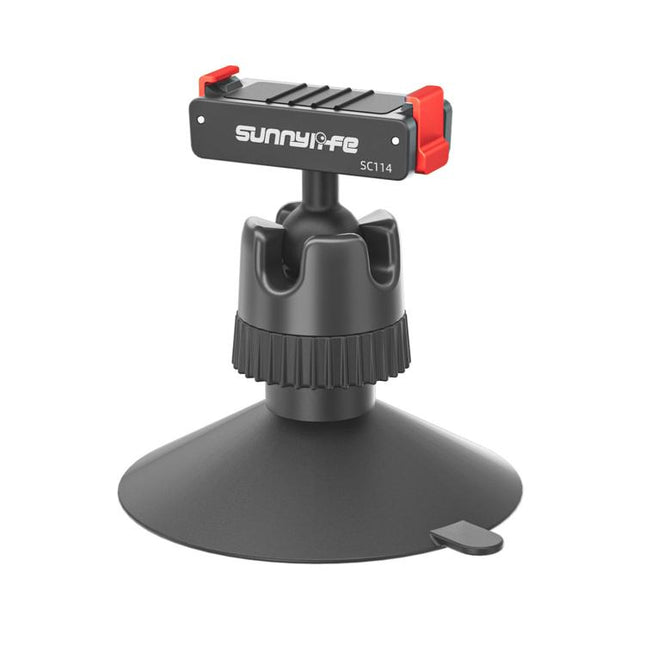 Sunnylife Magnetic Quick-Release Ball-Joint Adapter Mount 360 Rotatable Suction Cup Bracket For DJI Osmo 360 / Action 5 Pro / 4 / 3, For DJI Osmo 360 / Action 5 Pro / 4 / 3