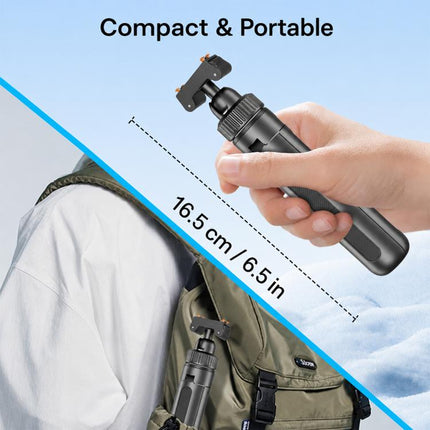 VT-14 Magnetic Tabletop Tripod Telescopic BallHead Selfie Stick for GoPro, Action Camera, VT-10