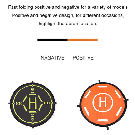 STARTRC RC Drone Quadcopter Portable Parking Apron Fast-fold Landing Parking Pad for DJI Mavic Mini / Mavic Air 2, Diameter: 56cm