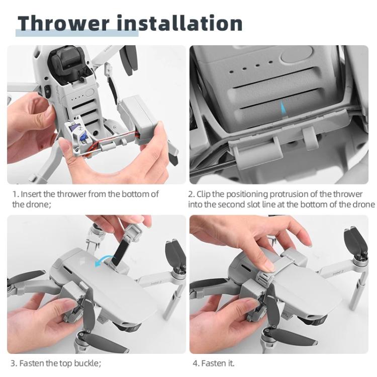 For DJI Mini 2 / Mavic Mini Air-Dropping System Thrower Parabolic