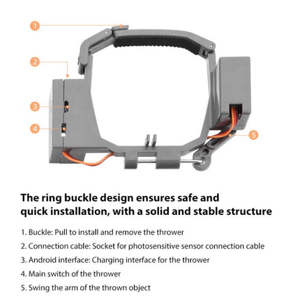 For DJI Mavic Pro Air-Dropping System Thrower Parabolic