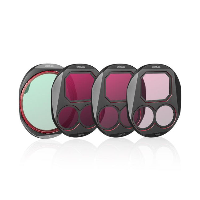For DJI Mavic 4 Pro STARTRC 4 in 1 CPL ND8 ND32 ND64 Lens Filter Kit