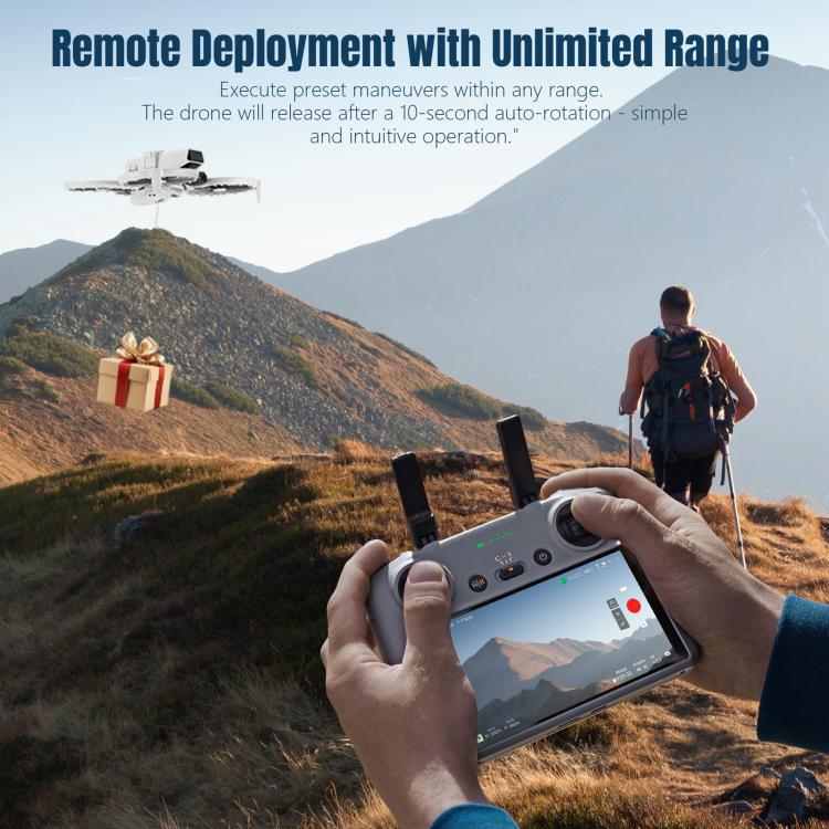 For DJI Flip STARTRC Air-Dropping System Thrower Parabolic