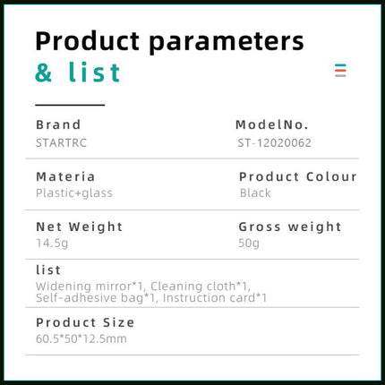 For DJI Mavic 4 Pro STARTRC Drone Wide-Angle Lens Filter