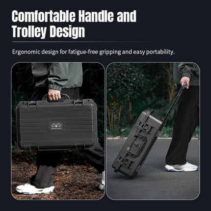 Portable Box Sealed Waterproof Trolley Suitcase For DJI Mavic 4 Pro / Mavic 3 / Air 3