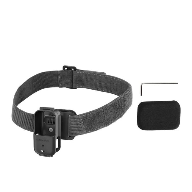 For DJI Osmo Nano Sunnylife 360 Rotation Vertical-Horizontal Head Strap with Adapter Adjustable Head Lanyard Braided Safe Rope