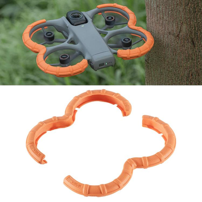 For DJI Avata 360 STARTRC Light Anti-Sink Floating Propeller Guard Bumper, For DJI Avata 360 (Orange)