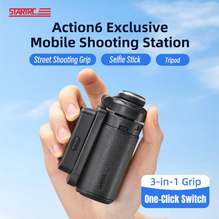 STARTRC 3-in-1 Action Camera Grip with Remote Tripod Stand, 12110047