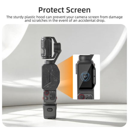 For Insta360 Luna Ultra Sunnylife Magnetic Screen Sun Hood Guard Foldable Screen Monitor Cover Protector, For Insta360 Luna Ultra