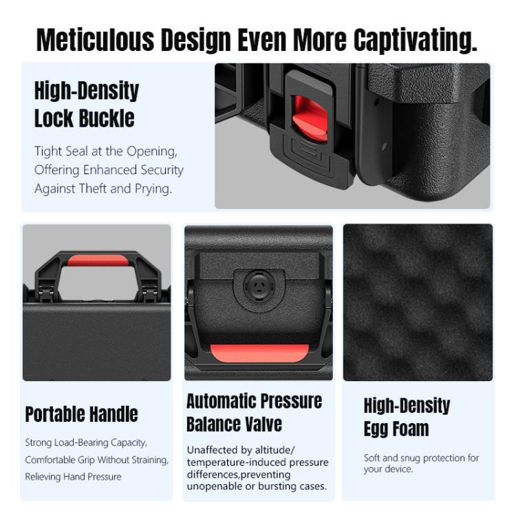 For DJI Mini 5 Pro STARTRC Waterproof ABS Suitcase Shoulder Storage Box