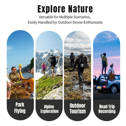 For DJI Mini 5 Pro STARTRC Waterproof ABS Suitcase Shoulder Storage Box