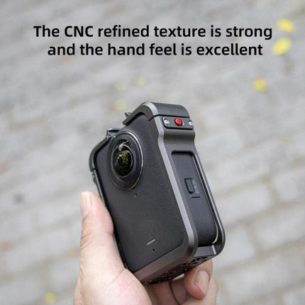 For DJI Osmo 360 Aluminum Alloy Protective Cage Expansion Frame