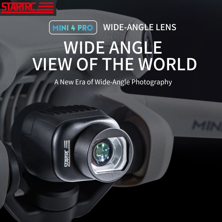 For DJI Mini 4 Pro STARTRC Drone Wide-Angle Lens Filter