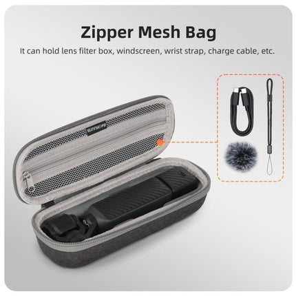 For DJI Osmo Pocket 4 / 3 Sunnylife Mini Carrying Case Handbag Portable Travel Case Protective Organizer Standard Combo Bags, Standard Combo Bags