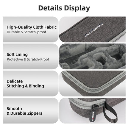 For DJI Osmo Pocket 4 / 3 Sunnylife Mini Carrying Case Handbag Creator Combo Bags, Creator Combo Bag