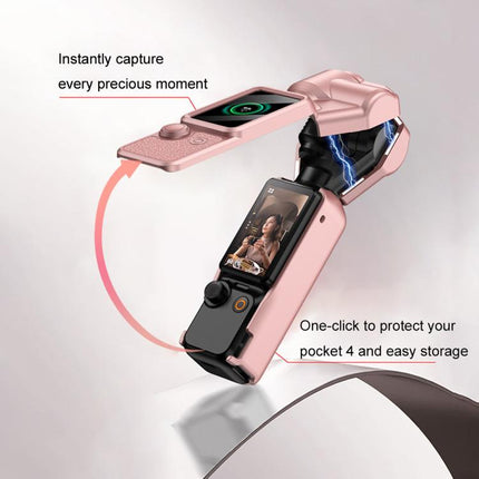 For DJI OSMO Pocket 4 GKK Gimbal Cover Camera Protector Screen Body Magnetic Full Cover, For DJI OSMO Pocket 4