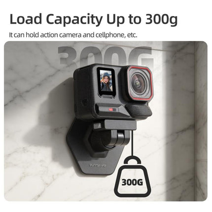 Sunnylife Magnetic Flexible Adhesive Helmet Mount Base Quick-Release Action Camera Holder For Insta360 X4 Air / X5 / Ace / Ace Pro 2 / 1, For Insta360 X4 Air / X5 / Ace / Ace Pro 2 / 1