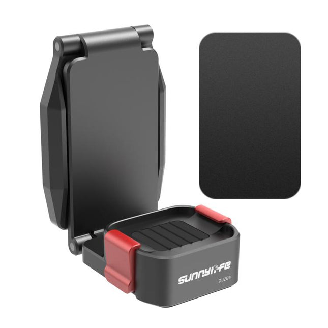 For DJI Osmo Pocket 4P / 4 / 3 Sunnylife Metal Quick-Release Magnetic Mount Tabletop Base Bracket Angles Adjustable Stand, OP4-ZJ259