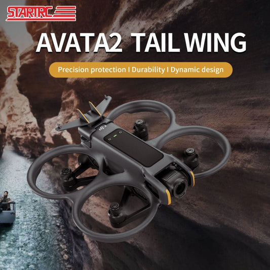 For DJI Avata 2 STARTRC Battery Quick-release Flying Tail Cover