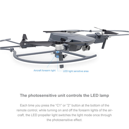 PGYTECH P-MA-124 Dedicated LED Lantern Paddle Protection Cover for DJI Mavic Pro