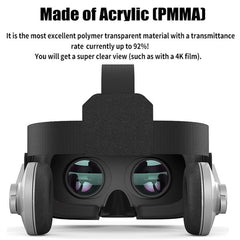 Gafas de realidad virtual 3D VR SHINECON G07E aptas para teléfonos inteligentes de 4,0 a 6,3 pulgadas