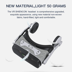 Gafas de realidad virtual 3D VR SHINECON G07E aptas para teléfonos inteligentes de 4,0 a 6,3 pulgadas