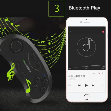 VR Shinecon 3D Movie Games Virtual Reality Glasses Bluetooth Remote Controller Gamepad, SC-B01