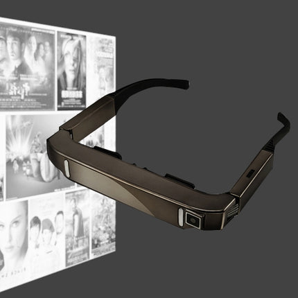 Gafas de realidad virtual 3D VR VISION-800 Android 4.4 de 1 GB + 2 GB con retina súper inteligente, cámara de 5.0 MP, compatible con WiFi, Bluetooth, tarjeta TF y grabación de video