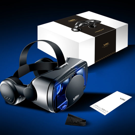 Gafas de realidad virtual 3D para teléfono móvil todo en uno con lentes recubiertas de Blu-ray, versión de audio y video VRG Pro