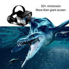 VRG Pro Audio Video Version All-in-one Mobile Phone 3D VR Glasses, without Blu-ray Coated Lenses