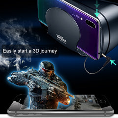 VRG Pro Audio Video Version All-in-one Mobile Phone 3D VR Glasses, without Blu-ray Coated Lenses