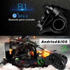 R1 Bluetooth Mini Ring Game Handle Controller Grip Game Pad, R1